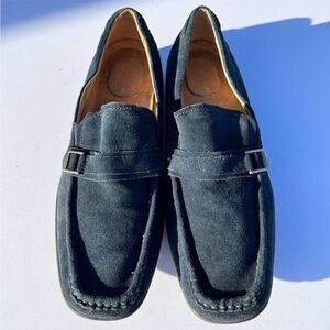 Florsheim Men Blue Suede Driving Moccasins Shoes Size 13D